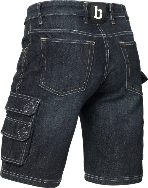 Brams Paris Seasonal NOS Shorts Broeken Ruben A82 denimblauw(001) Klant 807