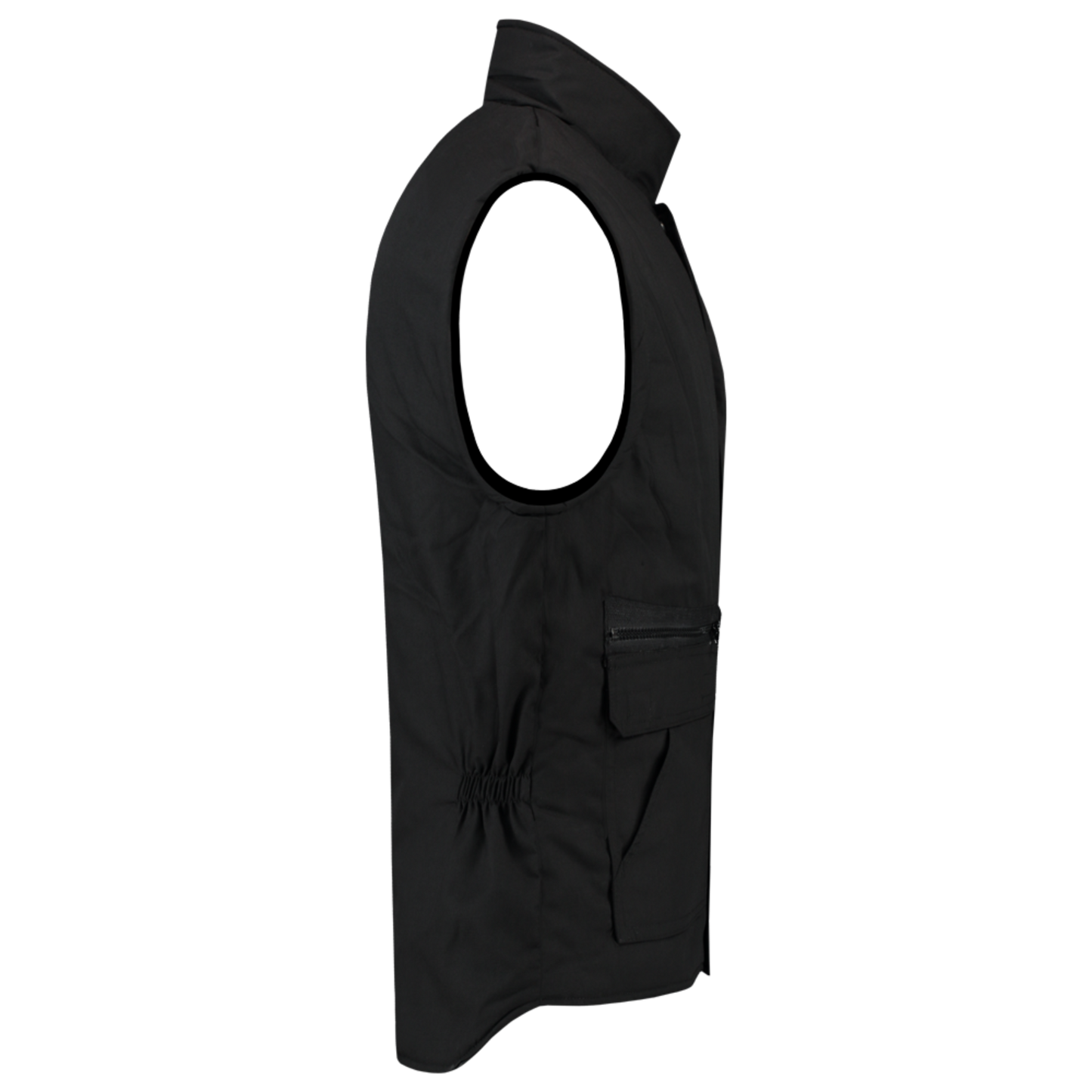 Tricorp Casual Bodywarmers 401001-BW160 Drukknopen Polyester- katoen zwart(black)