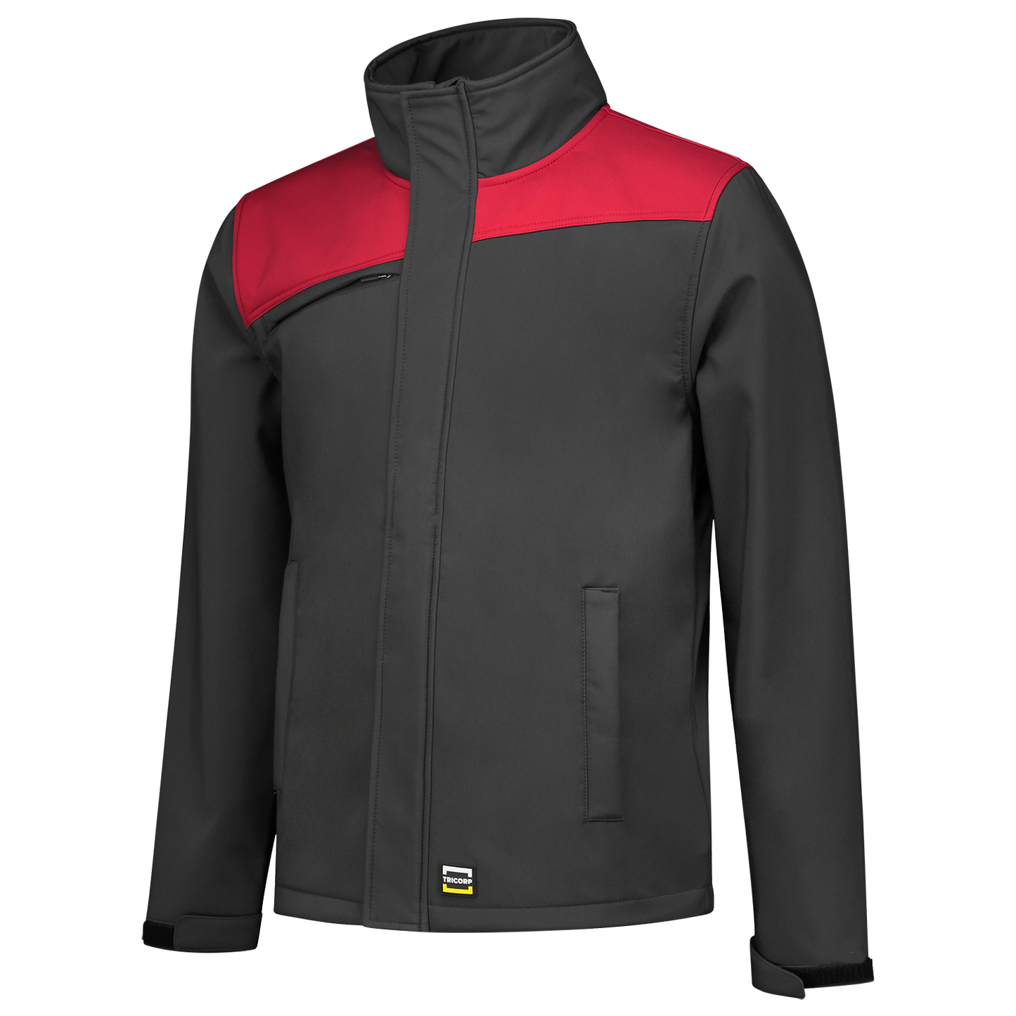 Tricorp Workwear Jassen 402021 dronkergrijs-rood(darkgreyred)