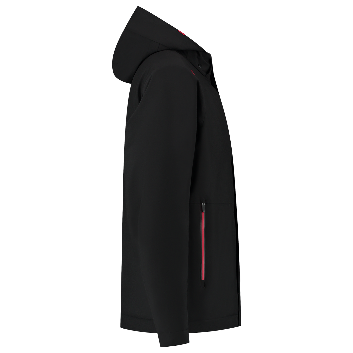 Tricorp Workwear Accent Jassen 402703 winter tech shell waterdicht winddicht unisez zwart-rood(blackred)