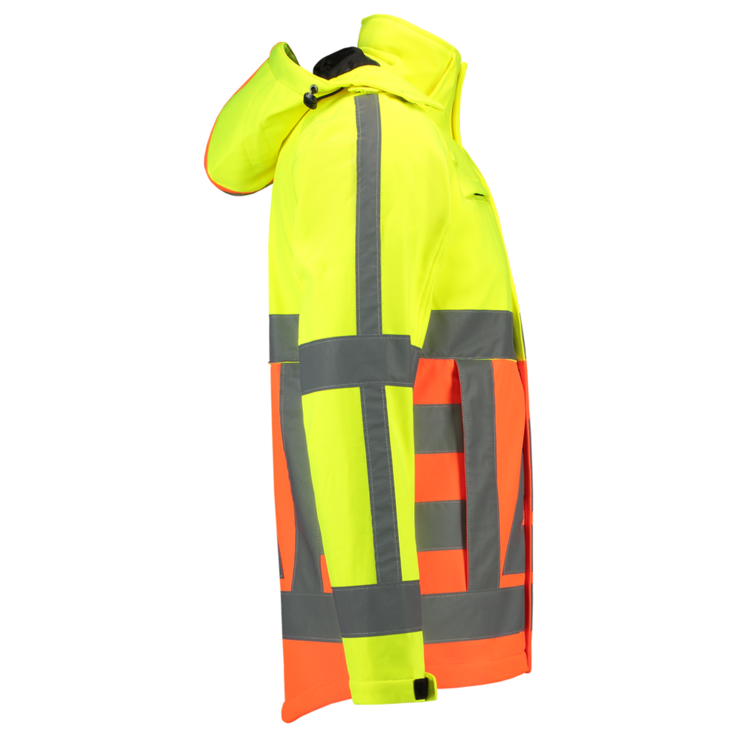 Tricorp Safety Jassen 403002-Softshell-VR fluo oranje-fluo geel(orangeyellow)