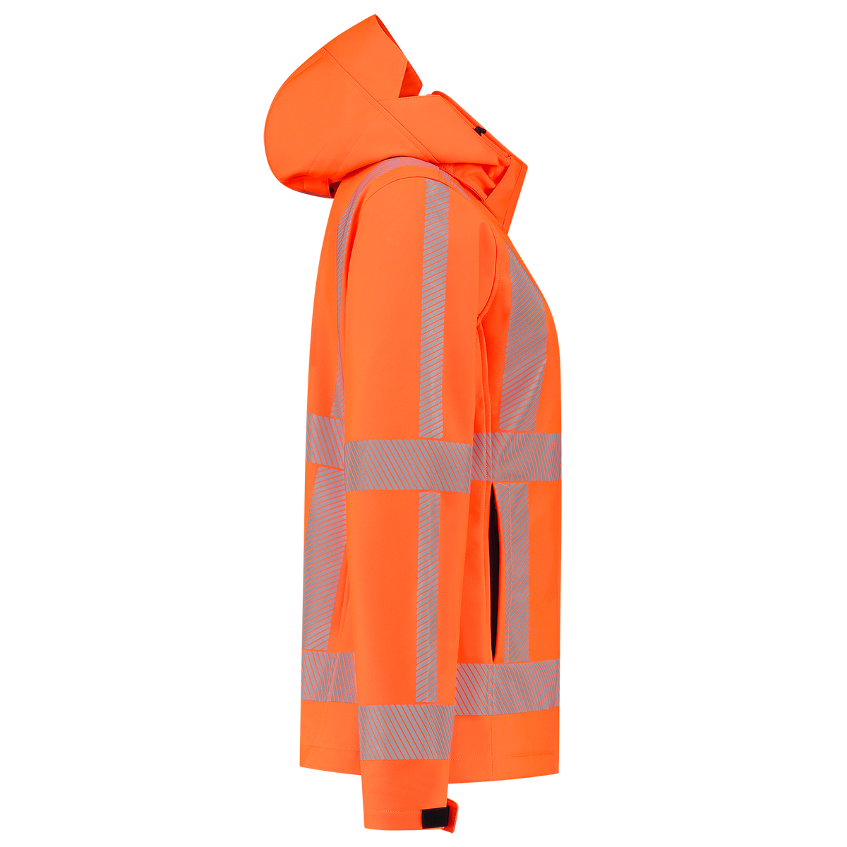 Tricorp Safety RWS Revisible Jassen 403702 softshell RWS dames HiVis winddicht waterafstotend fluo oranje(fluororange)