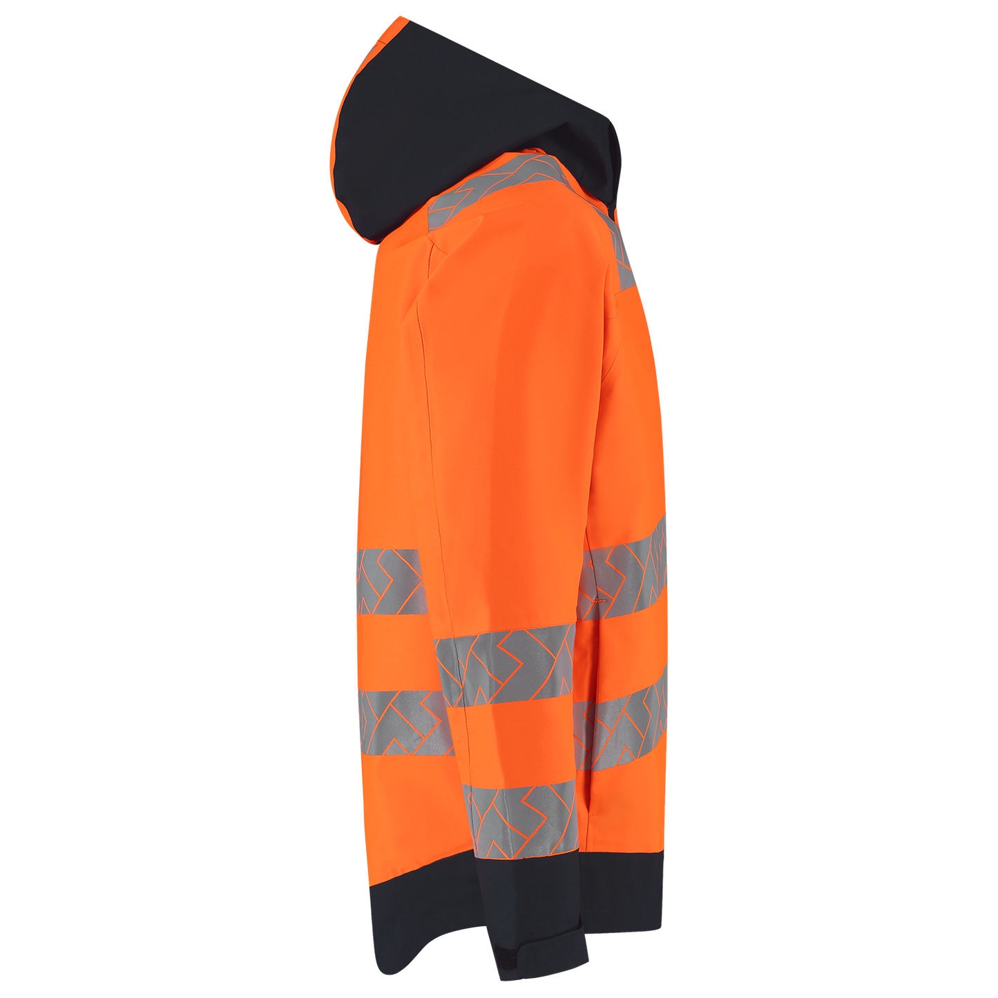 Tricorp Workwear High Vis Redefined Regenjas 406108 Techshell HiVis fluo oranje-inktblauw(fluororangeink)
