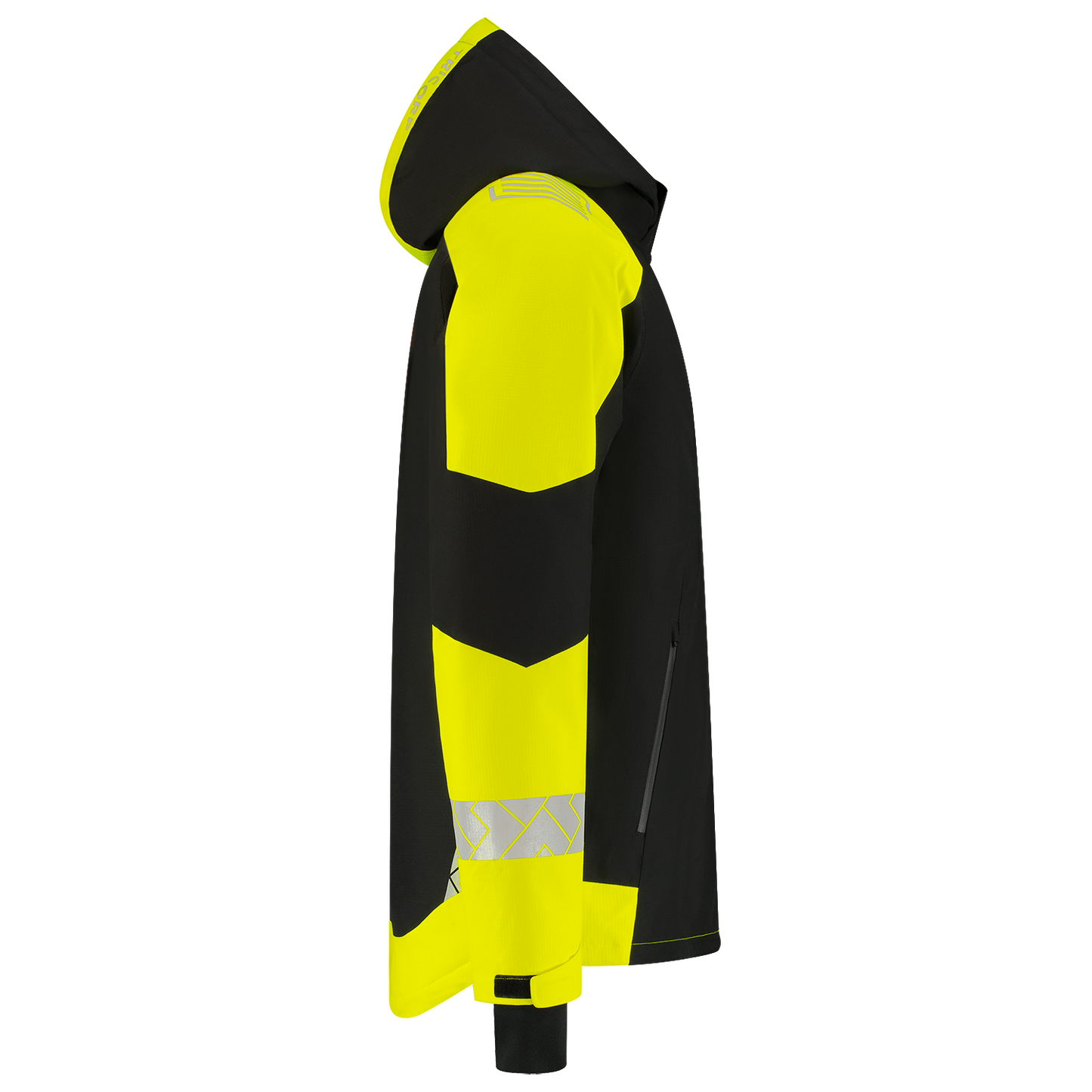 Tricorp Workwear Reflective Redefined Winterjas 406117 Ripstop zwart-fluo geel(blackfluoryellow)
