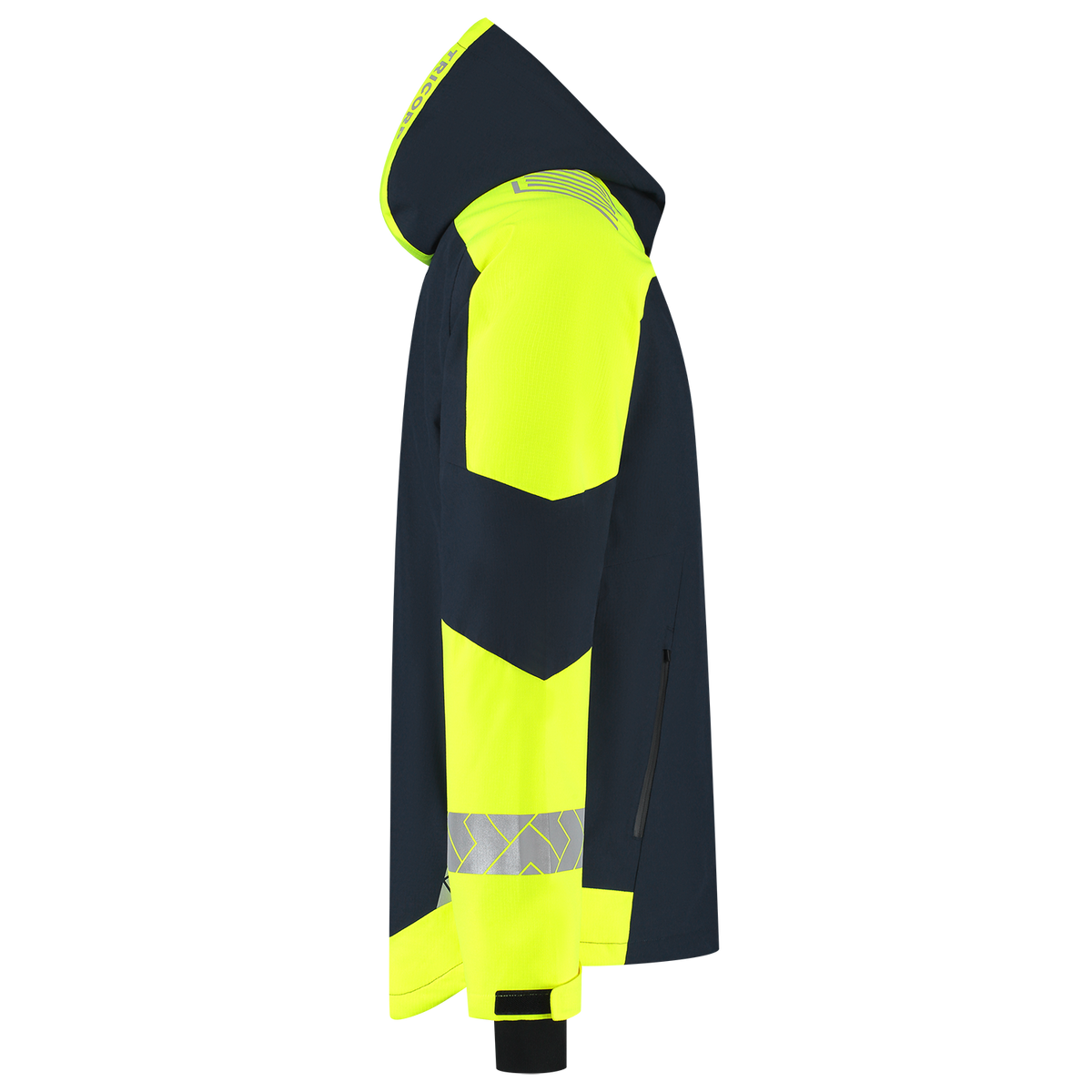 Tricorp Workwear Reflective Redefined Winterjas 406117 Ripstop inktblauw-fluo geel(inkfluoryellow)