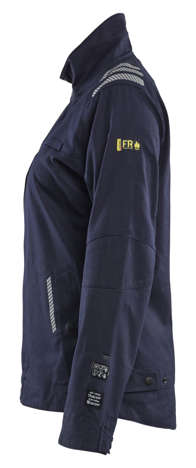 Blaklader Vlamvertragend Multinorm Dames Jack 40701512 dames inherent vlamwerend antistatisch reflectie marineblauw(8900)