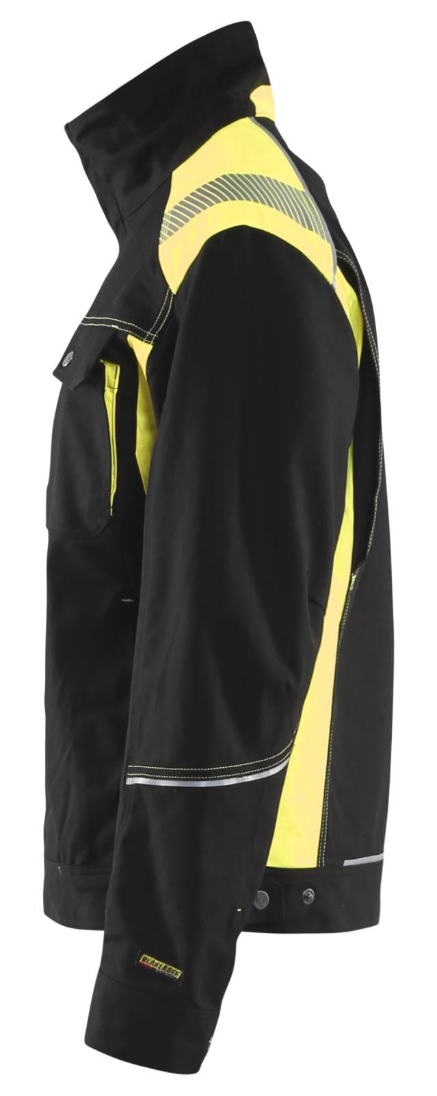 Blaklader Jassen 40951370 zwart-geel(9933)