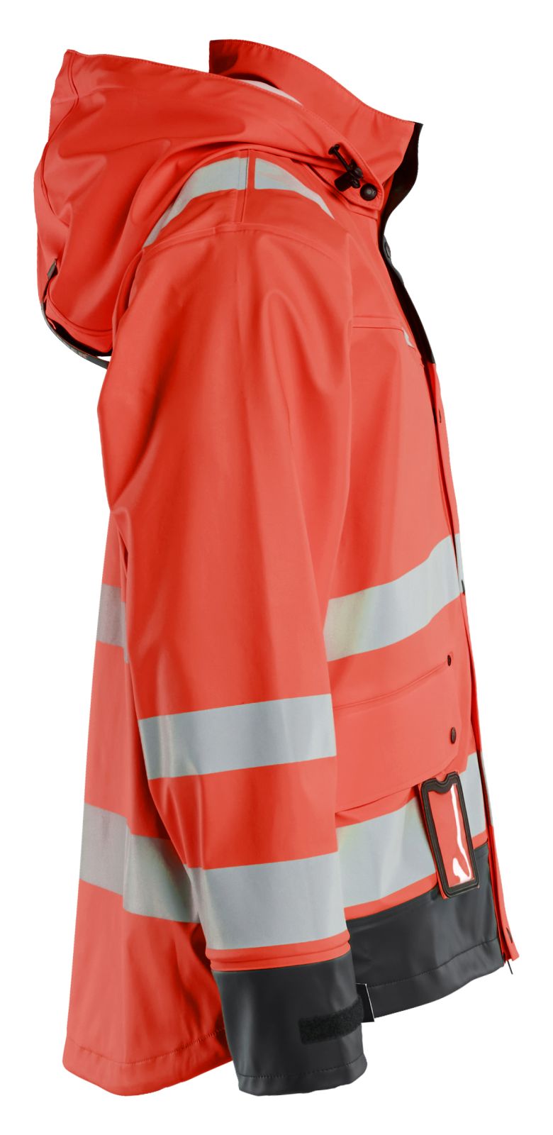 Blaklader Jassen 43022003 HiVis fluo rood-zwart(5599)