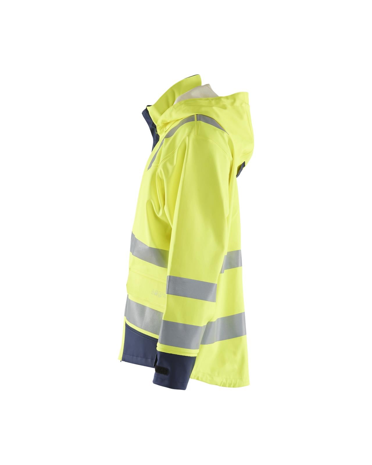 Blaklader jassen 43132022 fluo geel-marineblauw(3389)