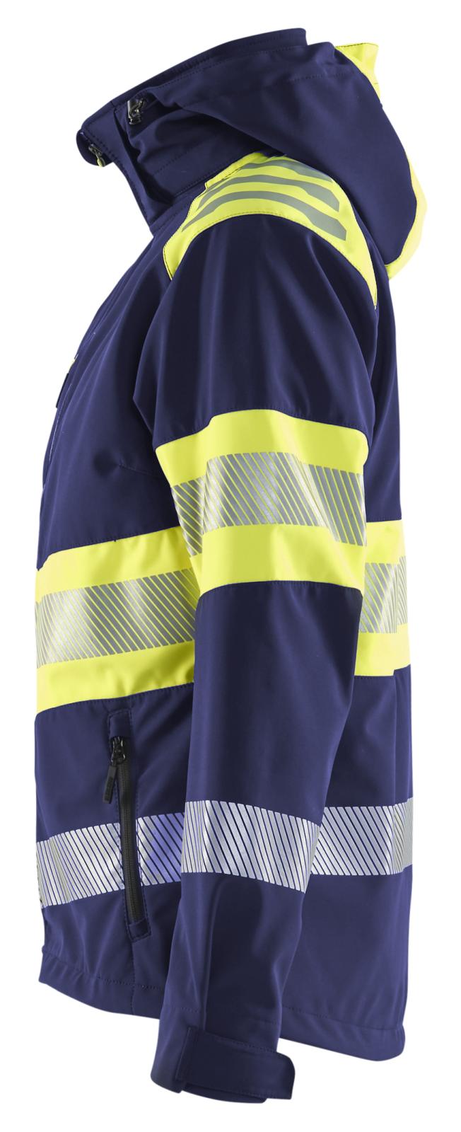 Blaklader jassen 44042513 marineblauw-fluo geel(8933)