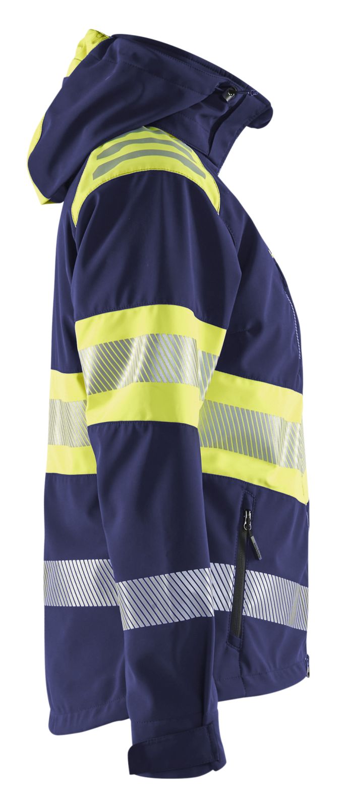 Blaklader jassen 44042513 marineblauw-fluo geel(8933)