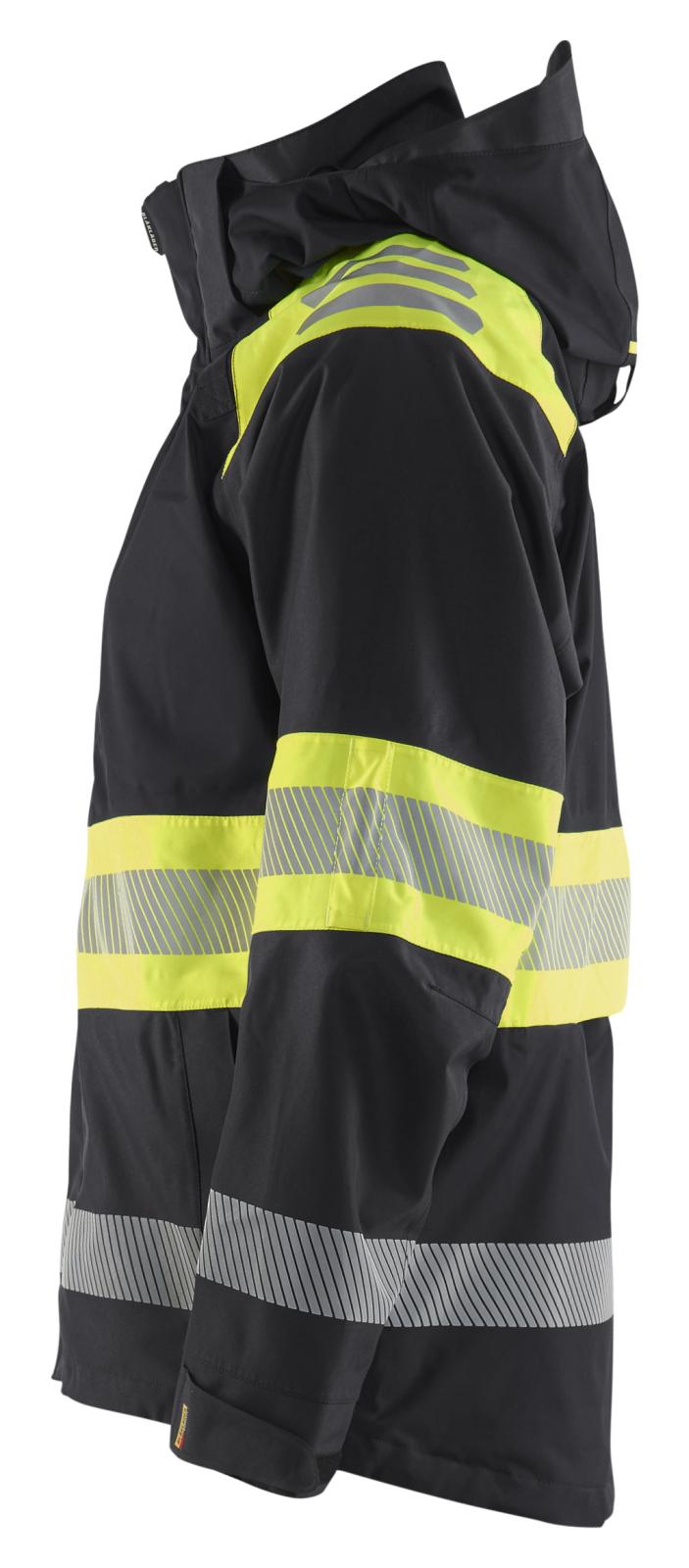 Blaklader jassen 44201977 zwart-fluo geel(9933)