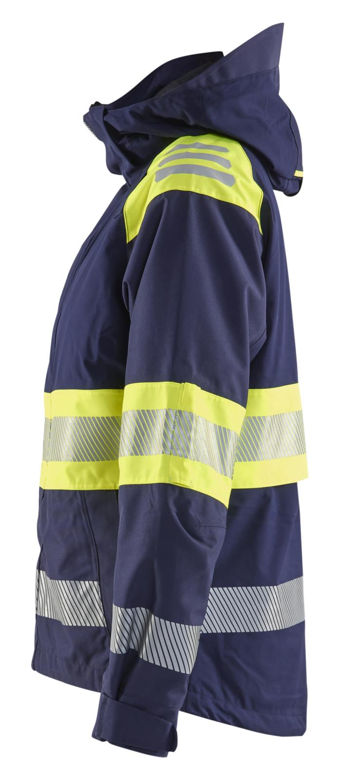 Blaklader jassen 44301977 marineblauw-fluo geel(8933)