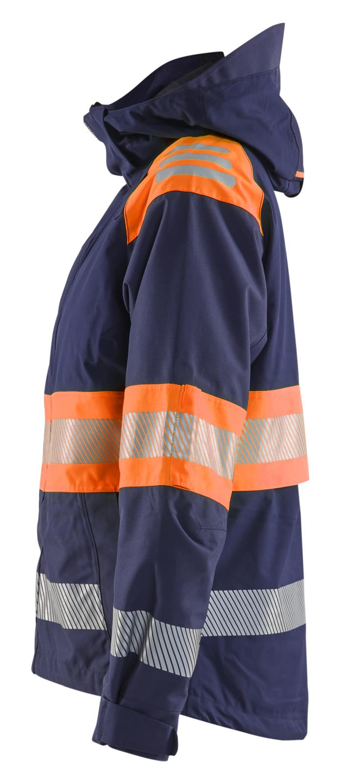 Blaklader jassen 44301977 marineblauw-oranje(8953)