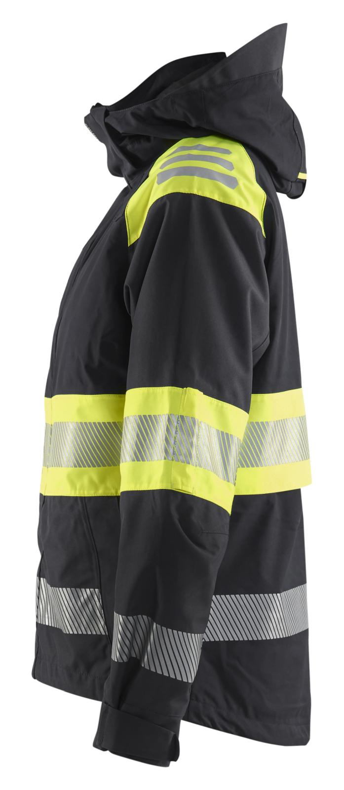 Blaklader jassen 44301977 zwart-fluo geel(9933)