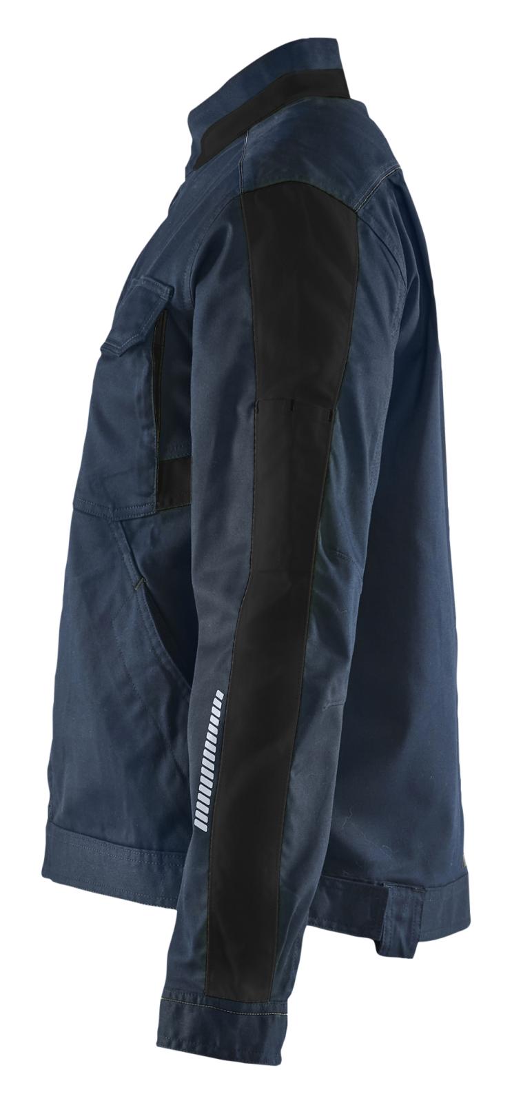 Blaklader Industrie Dames Jack 44431832 stretch donker marineblauw-zwart(8699)