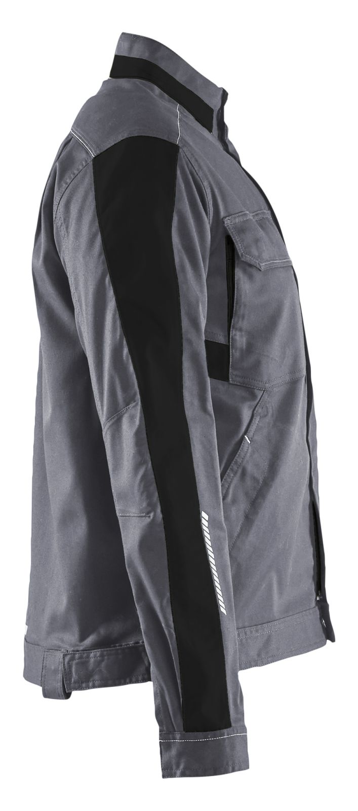Blaklader Industrie Dames Jack 44431832 stretch midden grijs-zwart(9699)