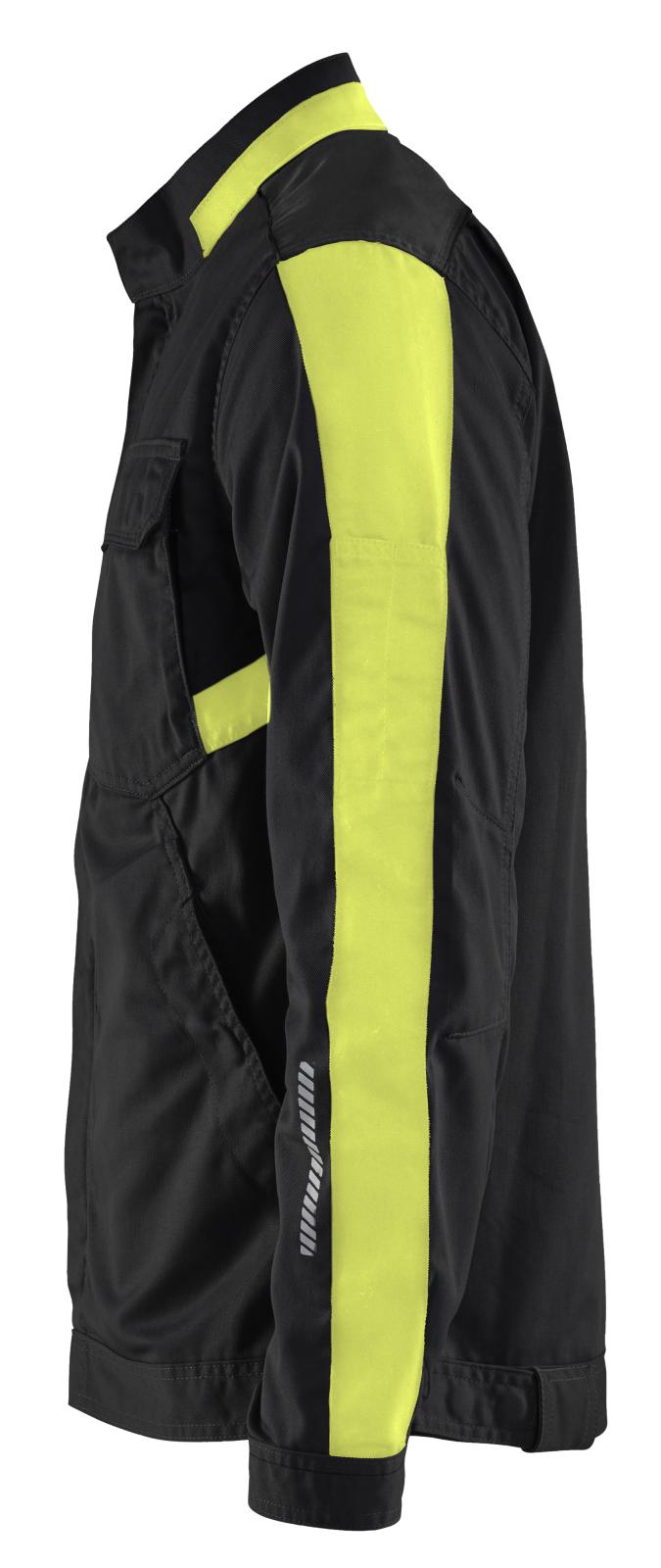 Blaklader Jassen 44441832 zwart-fluo geel(9933)