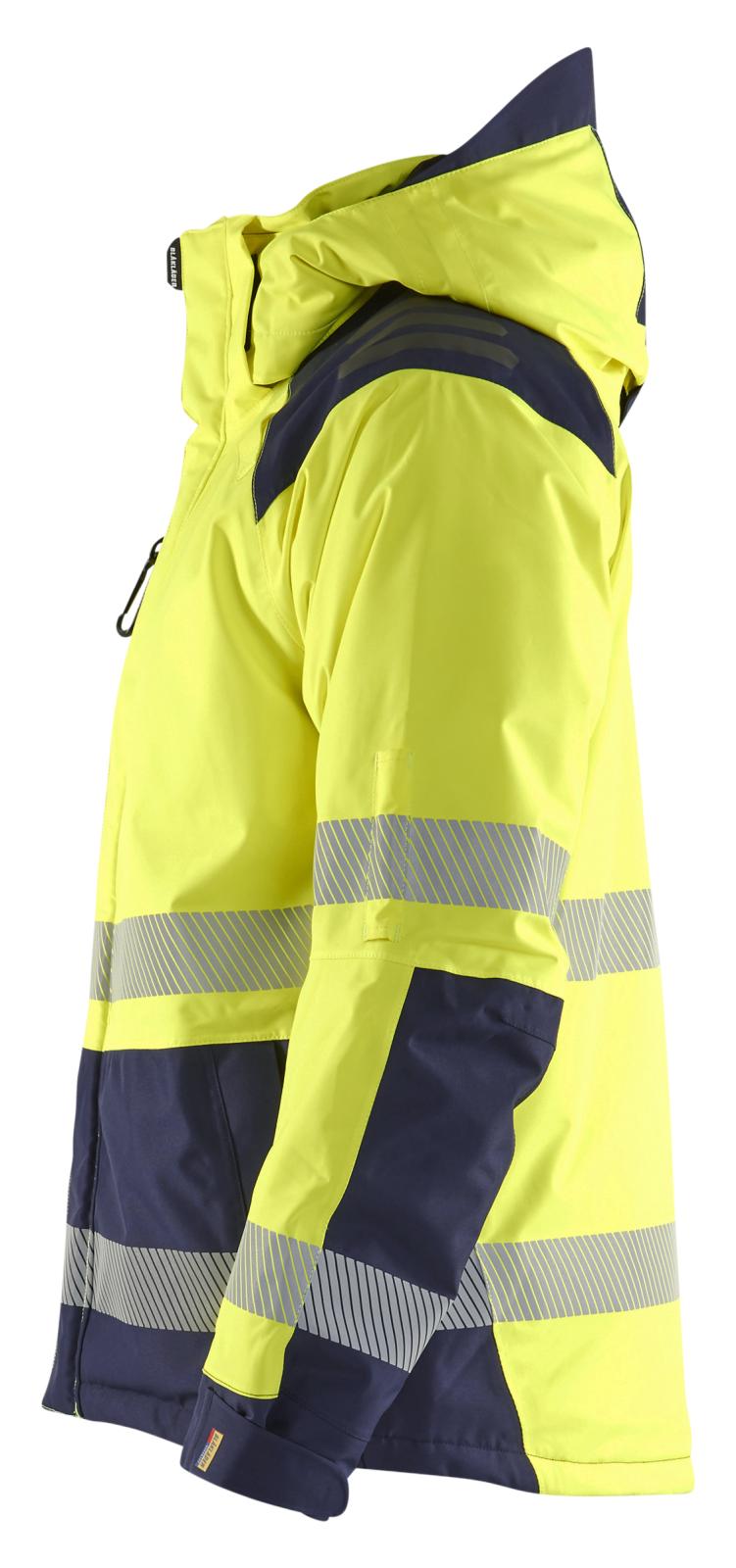 Blaklader jassen 44551987 fluo geel-marineblauw(3389)