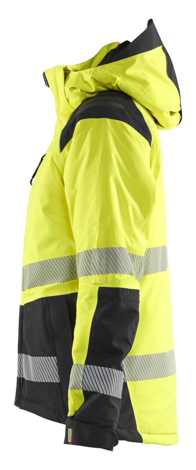 Blaklader High Vis jassen 44561987 winter HiVis waterdicht dames fluo geel-zwart(3399)