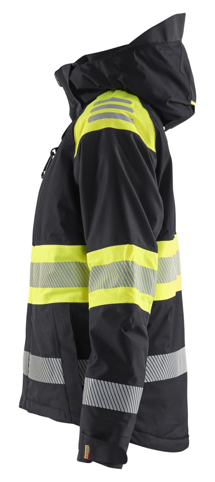 Blaklader High Vis jassen 44701977 winter HiVis waterdicht dames zwart-fluo geel(9933)