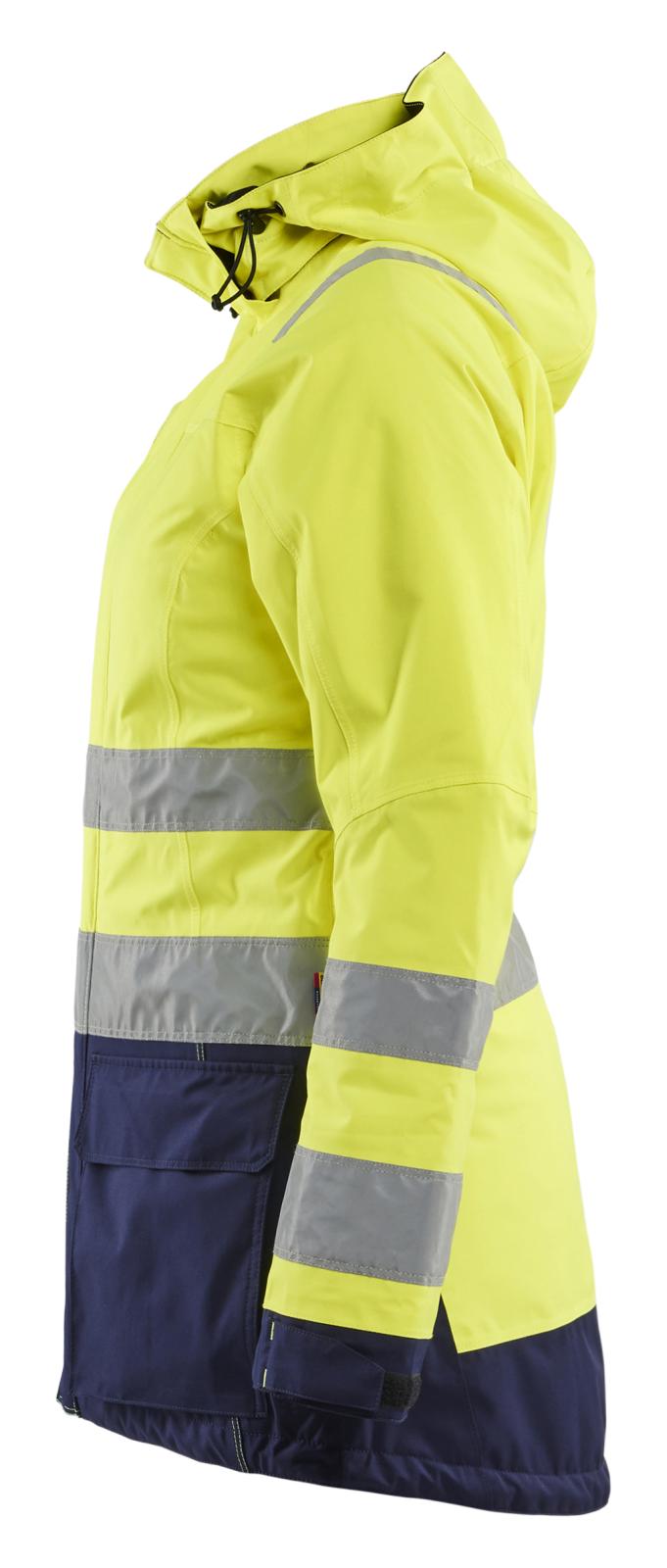 Blaklader Jassen 44721987 HiVis fluo geel-marineblauw(3389)