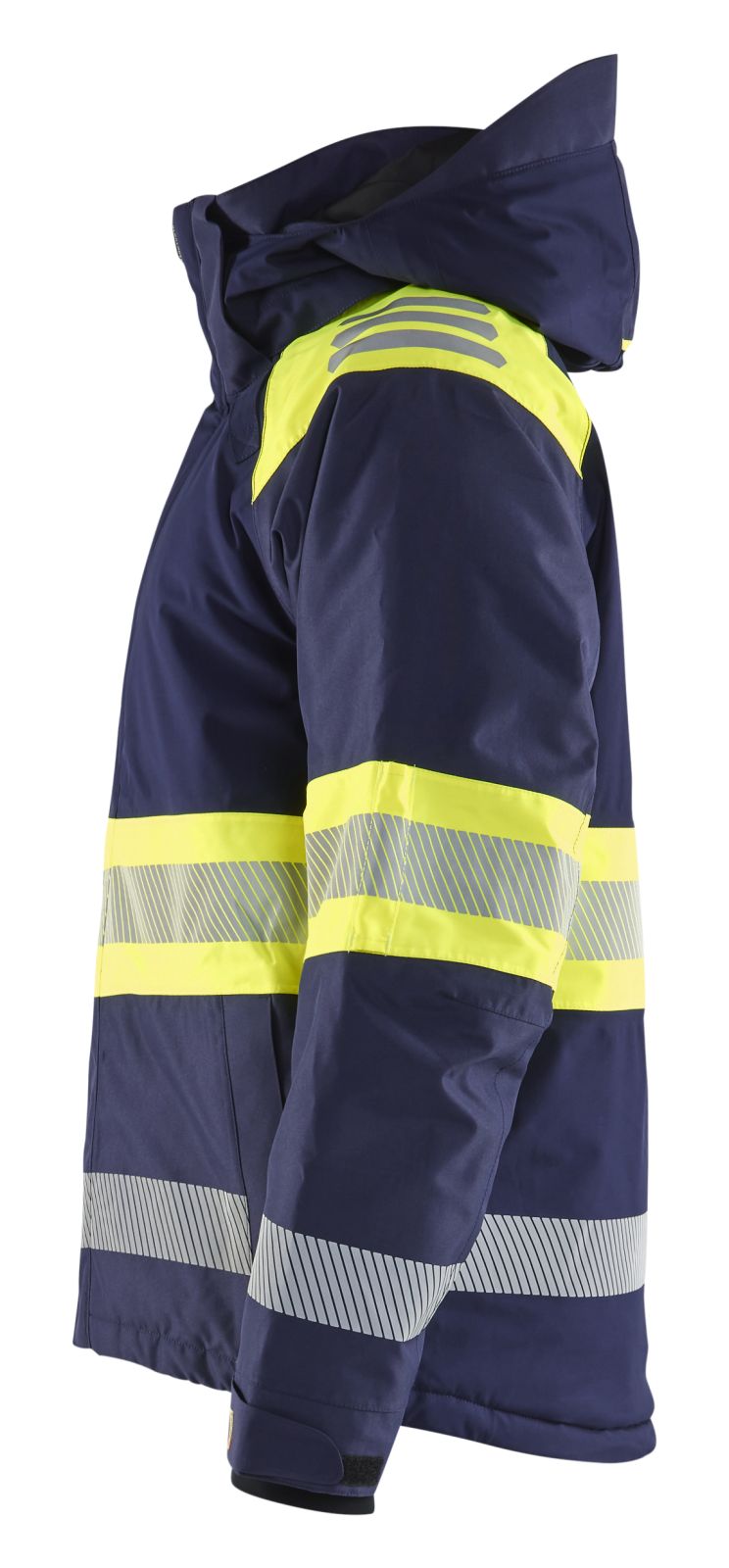 Blaklader jassen 44801977 marineblauw-fluo geel(8933)