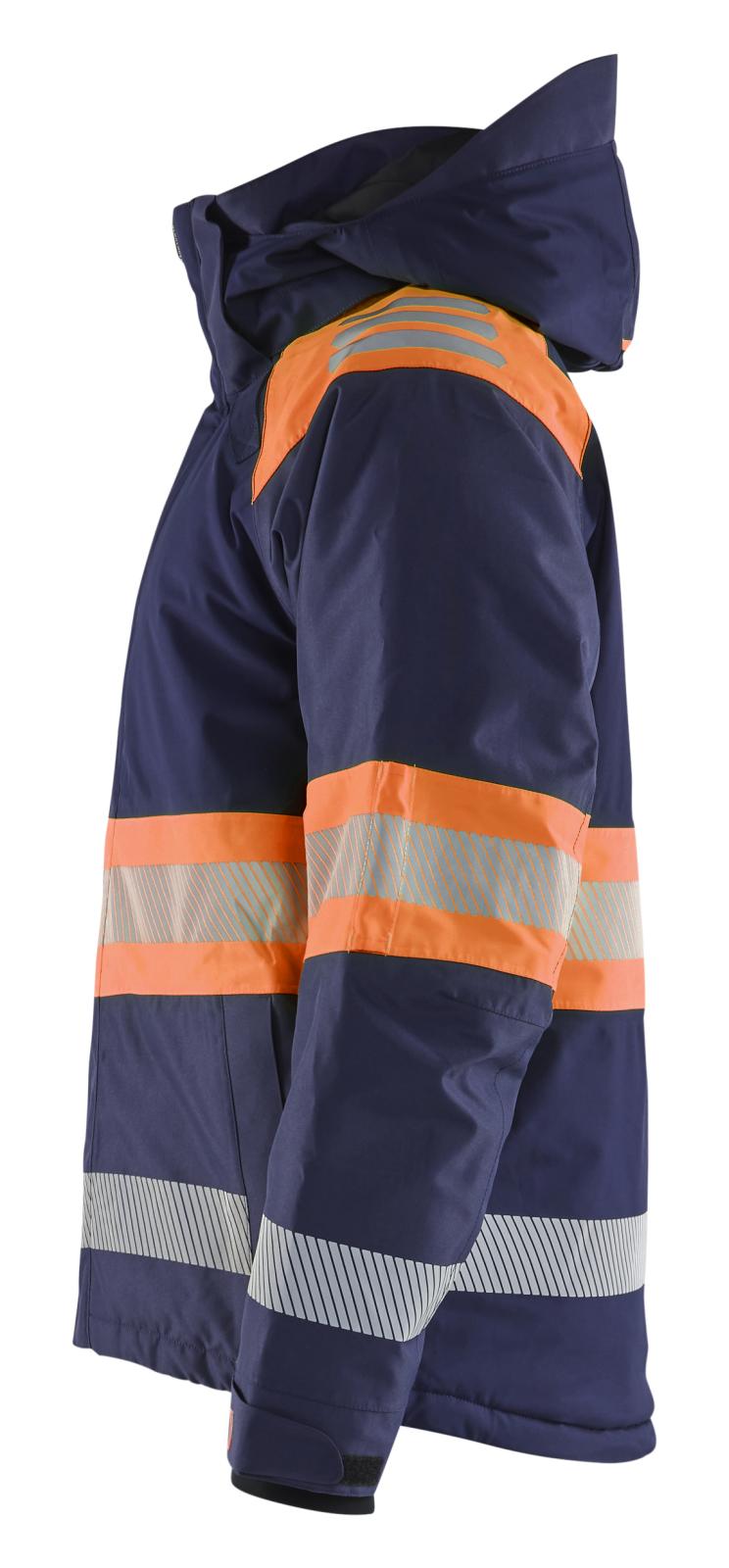 Blaklader jassen 44801977 marineblauw-oranje(8953)