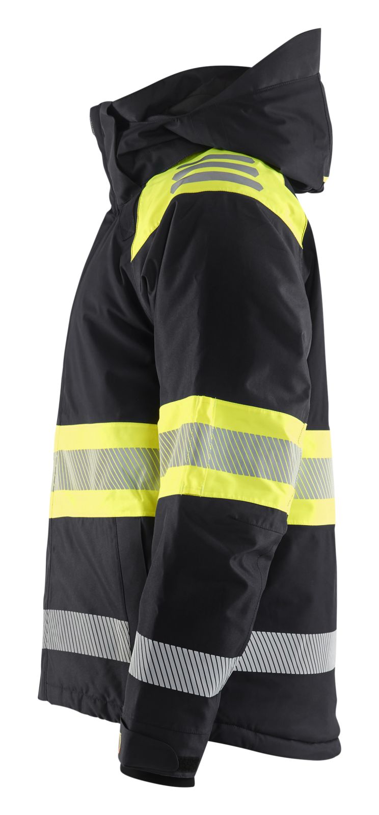 Blaklader jassen 44801977 zwart-fluo geel(9933)