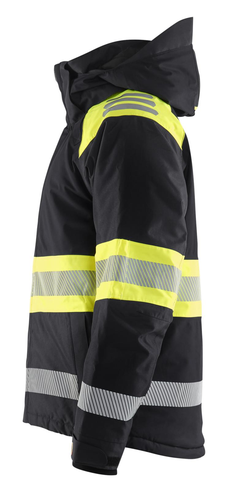 Blaklader jassen 44801977 zwart-fluo geel(9933)