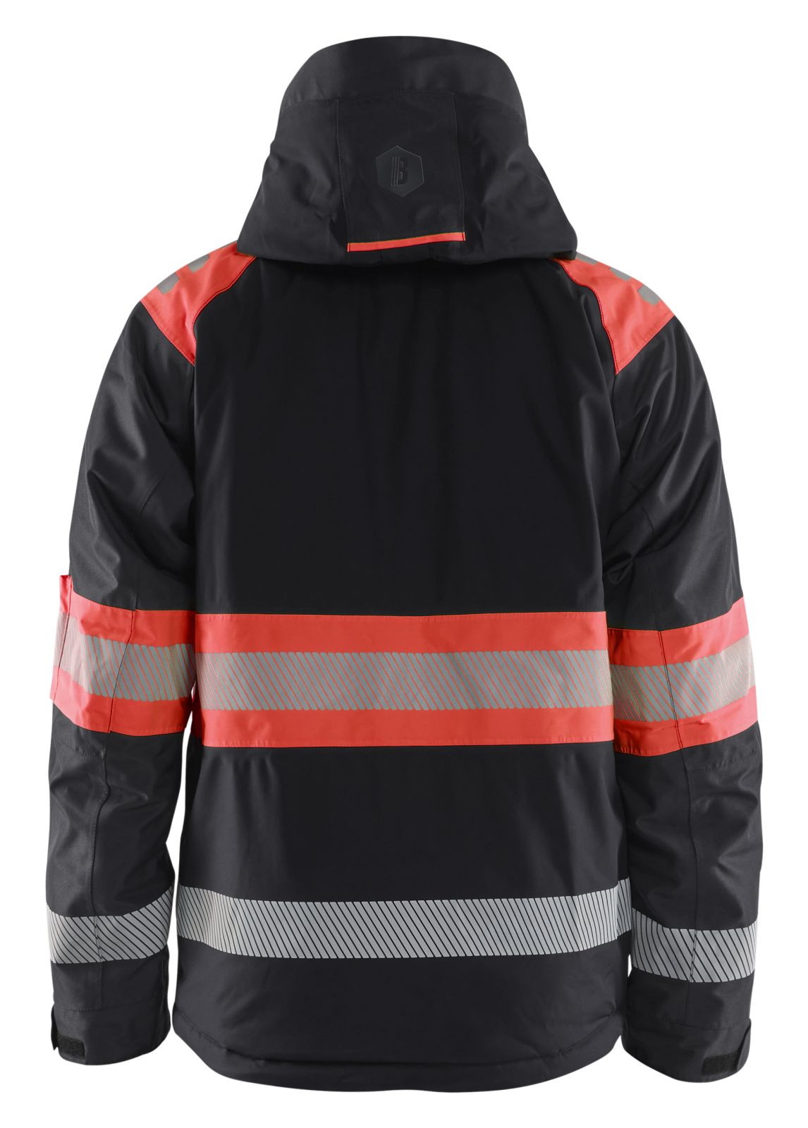 Blaklader jassen 44801977 zwart-fluo rood(9955)