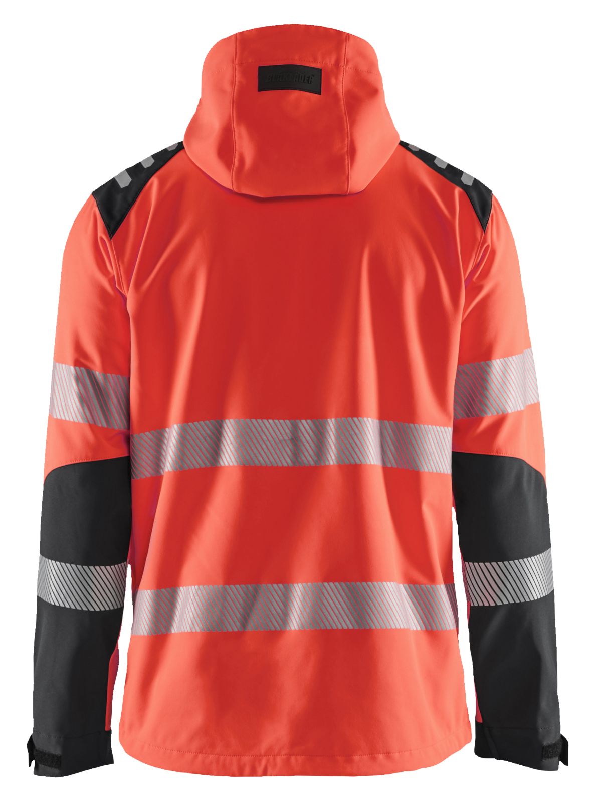 Blaklader Jassen 44912513 HiVis fluo rood-zwart(5599)