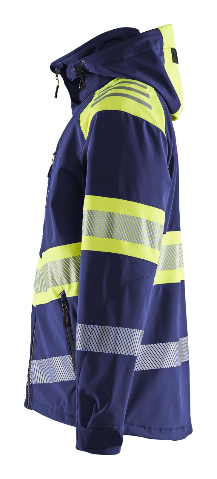 Blaklader jassen 44942513 marineblauw-fluo geel(8933)