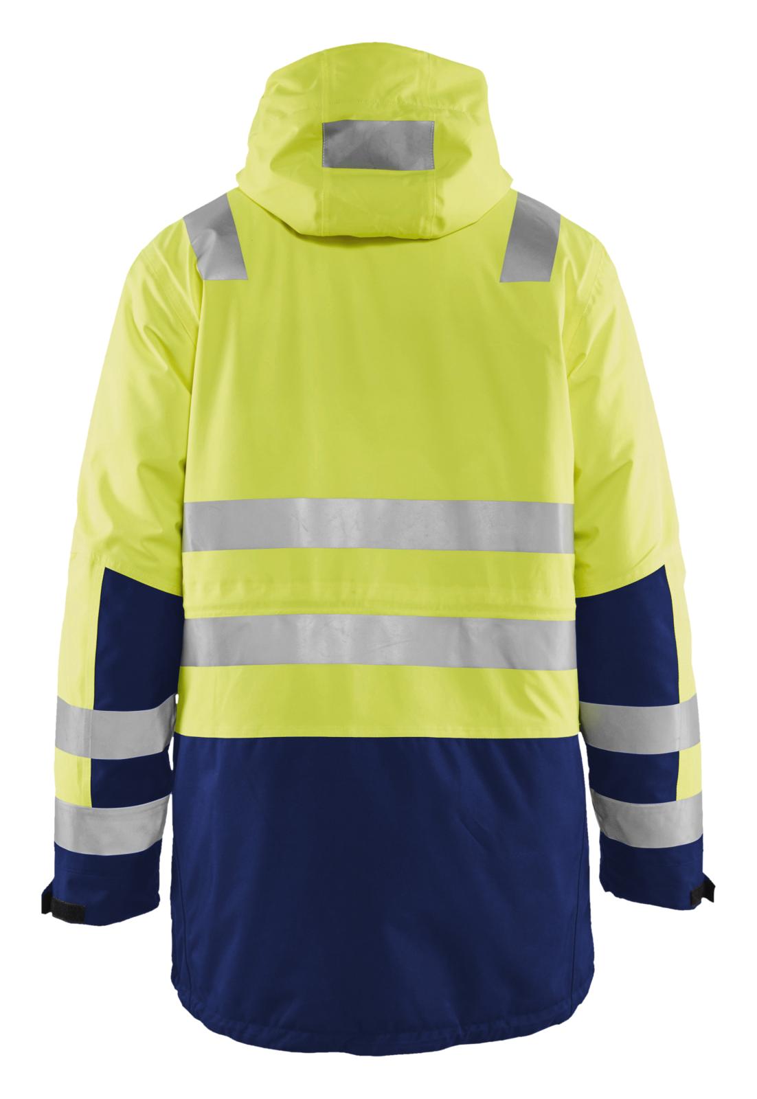 Blaklader Jassen 44951987 HiVis geel-marineblauw(3389)