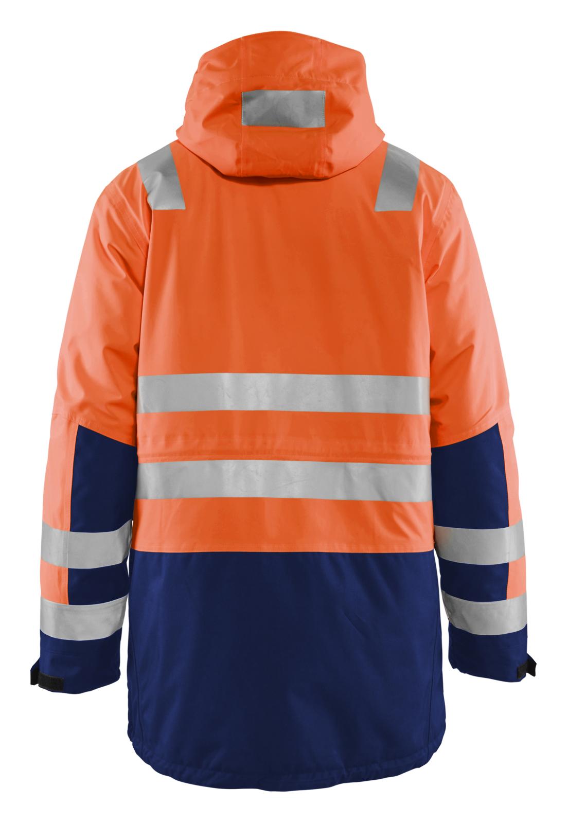 Blaklader Jassen 44951987 HiVis fluo oranje-marineblauw(5389)