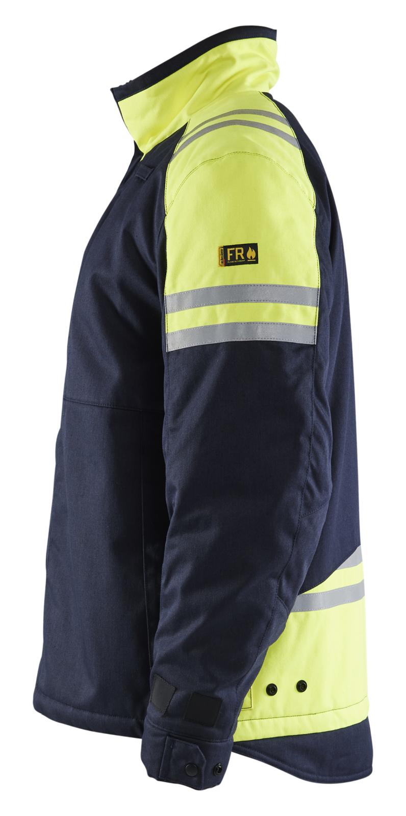 Blaklader jassen 45151519 marineblauw-fluo geel(8933)