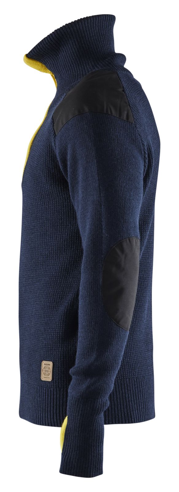 Blaklader sweatershirts 46301071 donkerblauw-geel(8635)