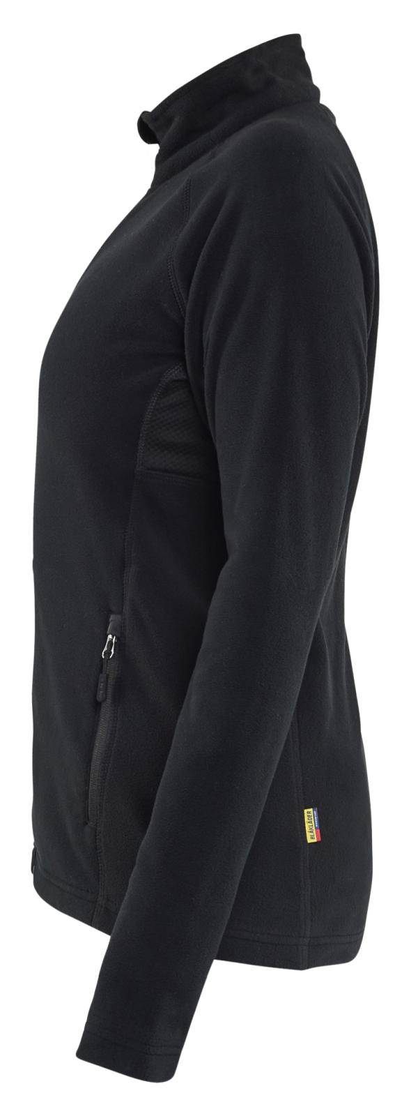 Blaklader Dames Vest 47221010 Microfleece zwart(9900)