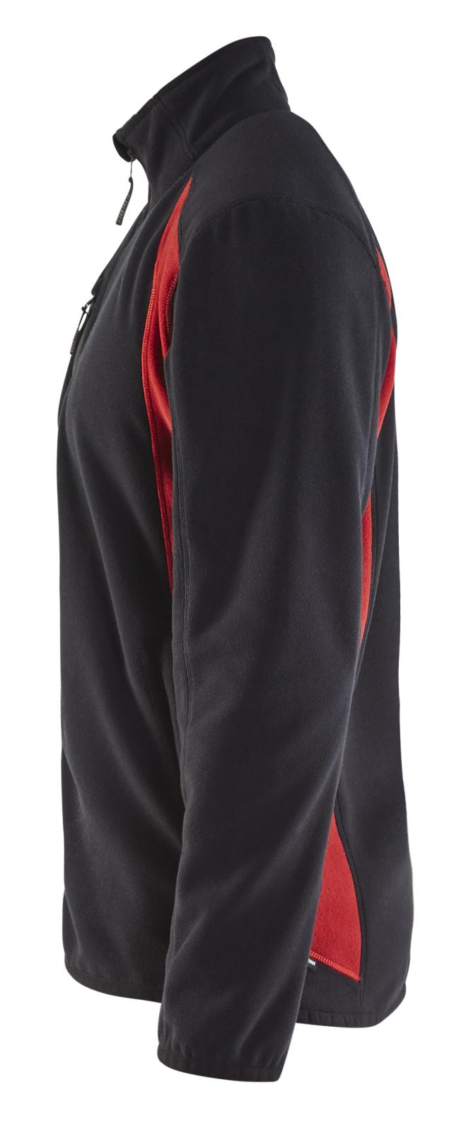 Blaklader Vesten 47302510 zwart-rood(9956)