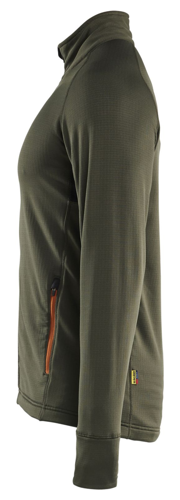 Blaklader Wind regen sneeuw Striker Jack 47352539 fleece woudgroen-roestbruin(4240)