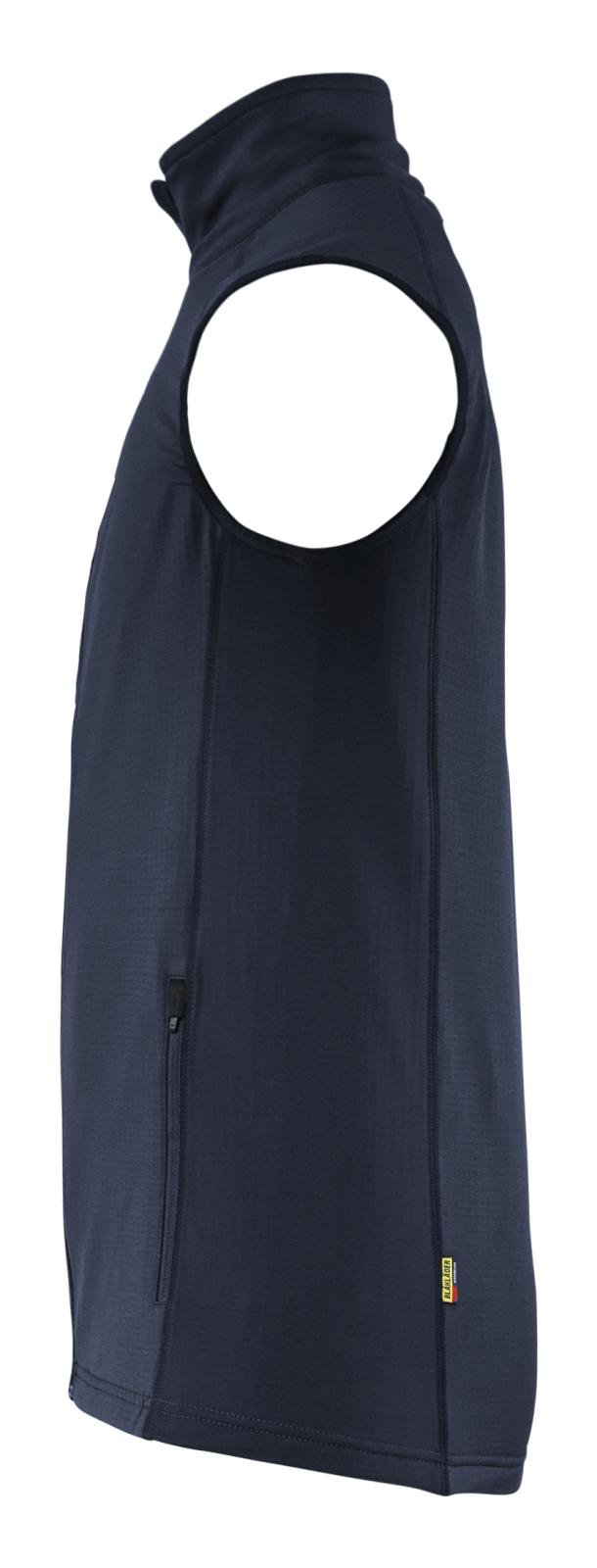 Blaklader Wind/regen/sneeuw Striker fleecevest Bodywarmers 47362539 donker marineblauw(8600)