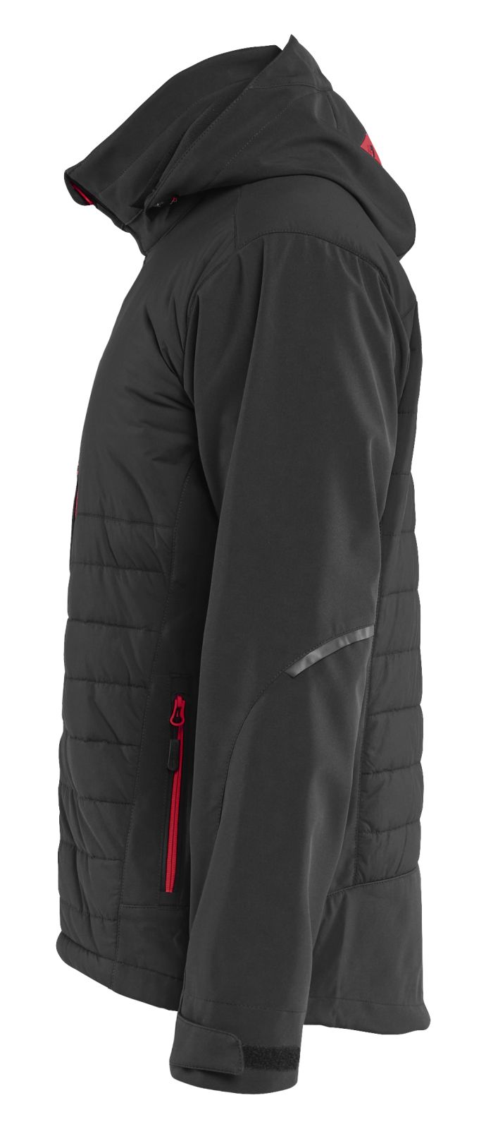 Blaklader Wind regen sneeuw Jassen Jack 47432513 hybride waterdicht winddicht ademend zwart-rood(9956)