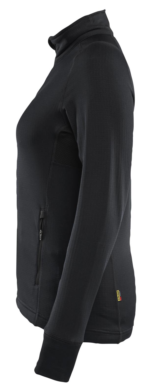 Blaklader Wind regen sneeuw Dames Jack 47452539 fleece zwart(9900)
