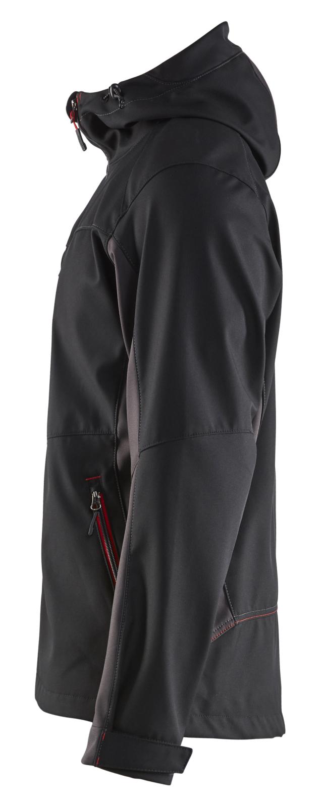 Blaklader Jassen 47532516 zwart-rood(9956)