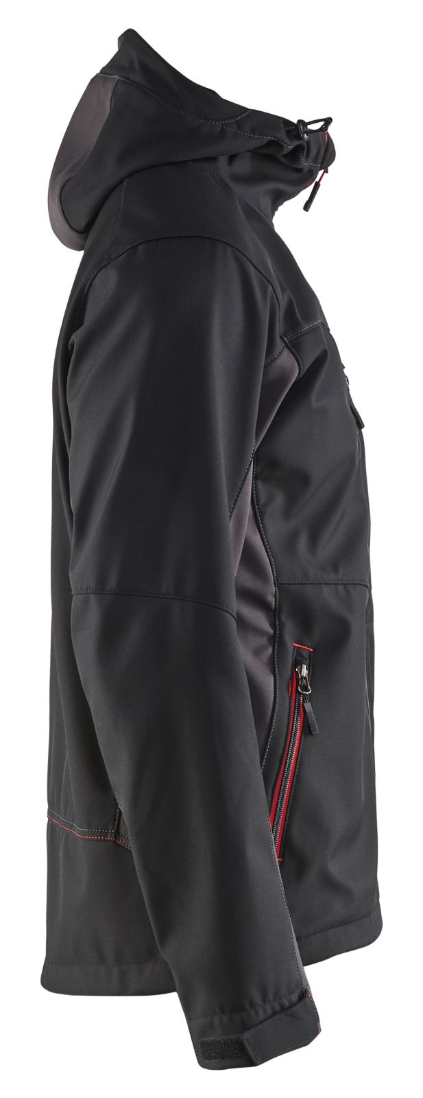 Blaklader Jassen 47532516 zwart-rood(9956)