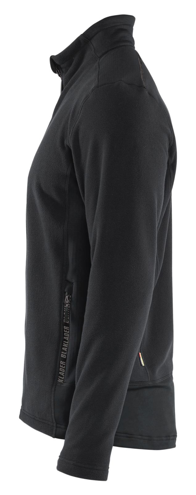 Blaklader Wind regen sneeuw Unite Microfleecevest 47651010 zwart-middelgrijs(9996)