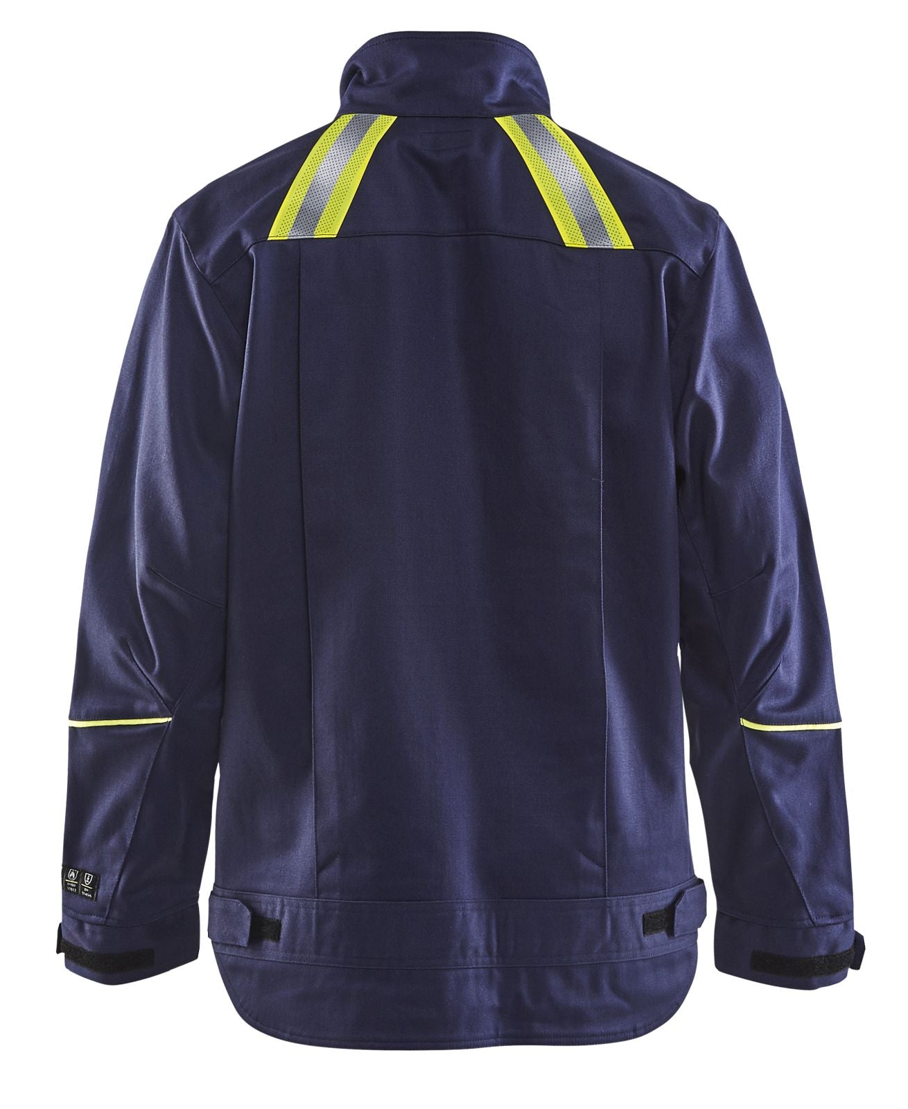Blaklader Jassen 48011501 Vlamvertragend marineblauw-geel(8933)