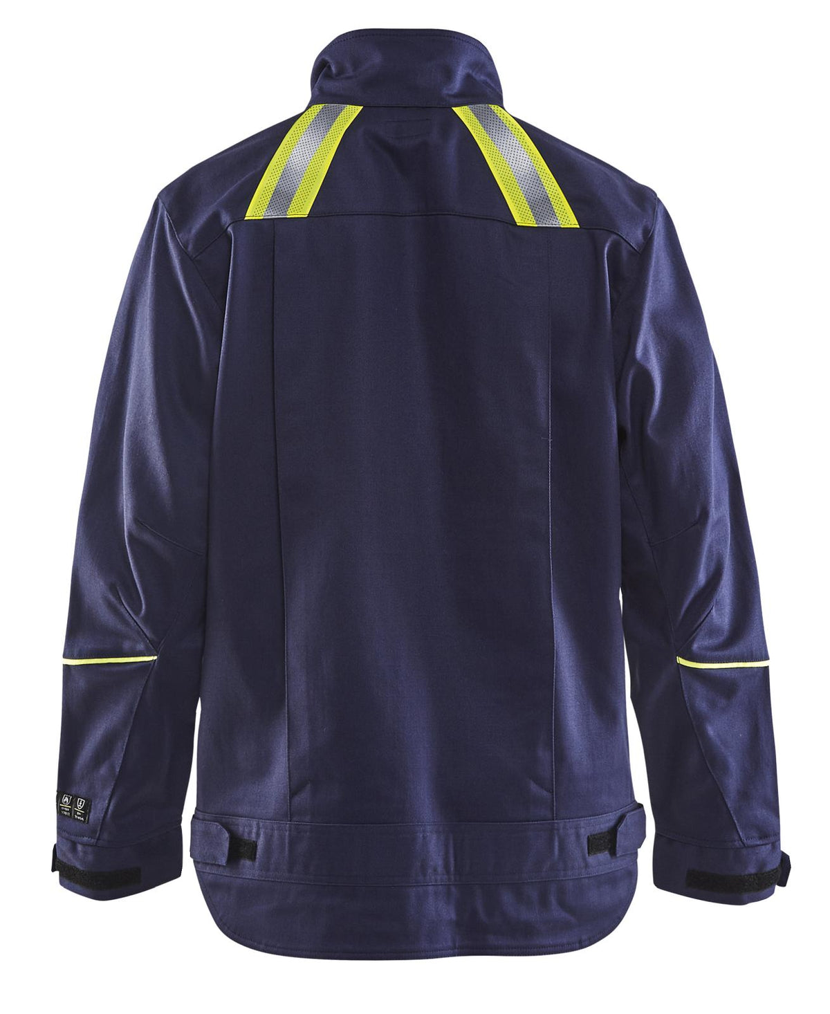 Blaklader Jassen 48011501 Vlamvertragend marineblauw-geel(8933)