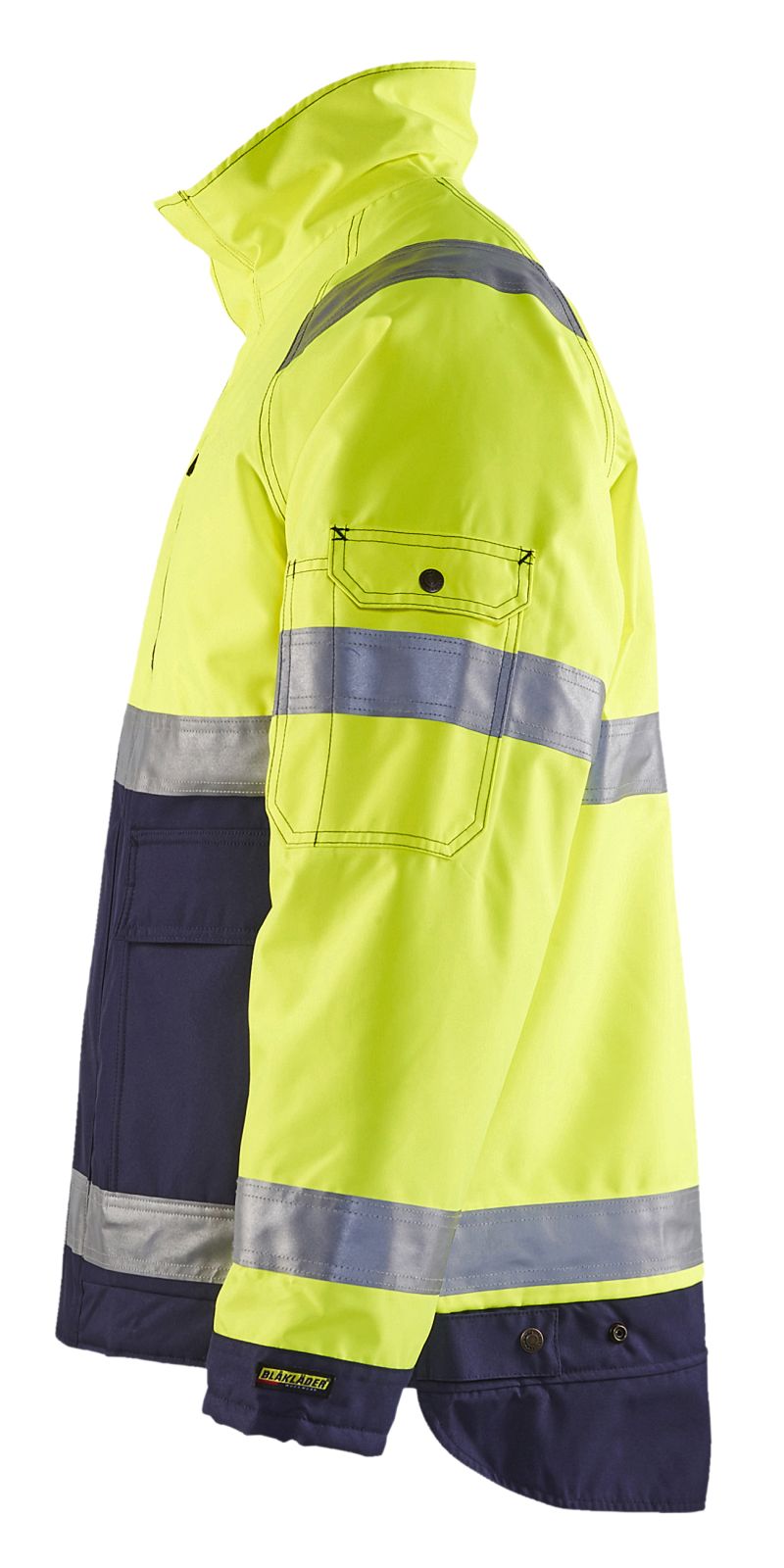 Blaklader Jassen 48271977 HiVis geel-marineblauw(3389)