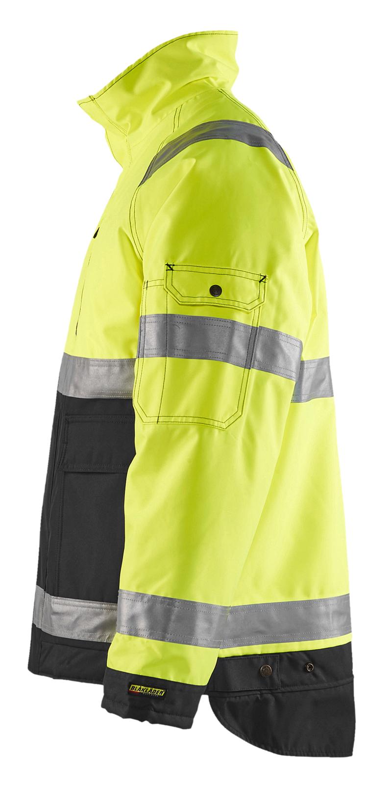 Blaklader Jassen 48271977 HiVis geel-zwart(3399)